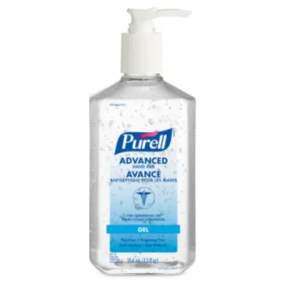 Sanitizer, Purell Advanced Rub with Table Top Pump 354 mL